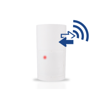 Czujnik ruchu zewnętrzny PIR + MW bezprzewodowy GENEVO EvoQXI